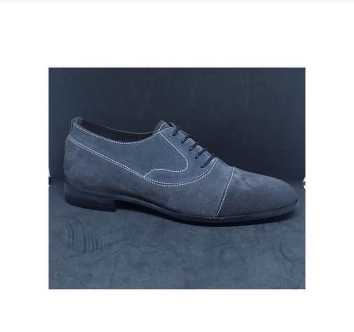 Mens grey lace up dress shoes