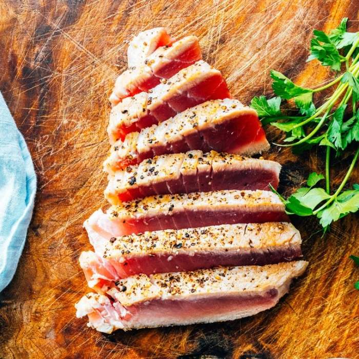 How to cook tuna steak filipino style