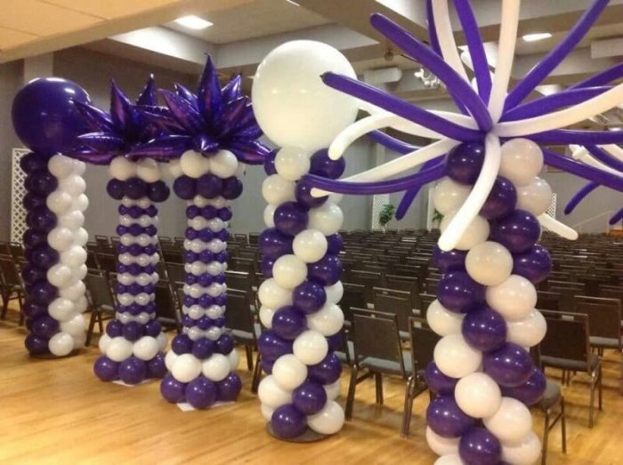 How to make decoration with balloons