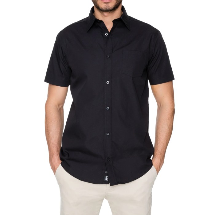 Mens slim fit short sleeve dress shirts