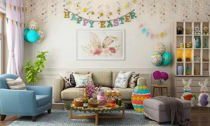 How to decorate your room for easter