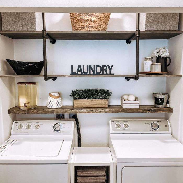 How to decorate my laundry room