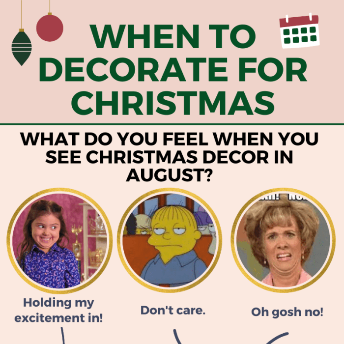 When to start decorating for christmas uk